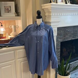 Brooks Brothers Men's French Blue Dress Shirt